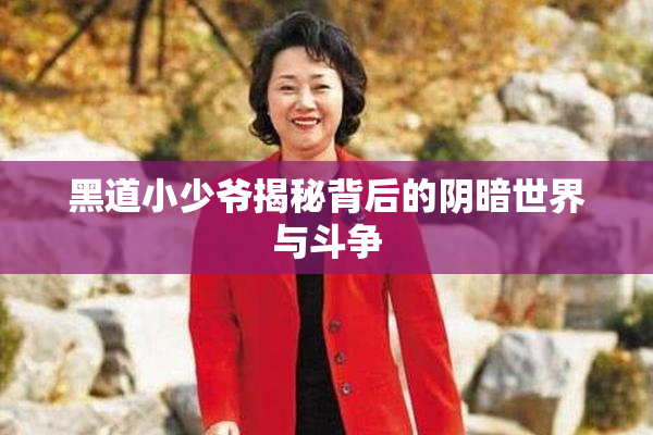 黑道小少爷揭秘背后的阴暗世界与斗争
