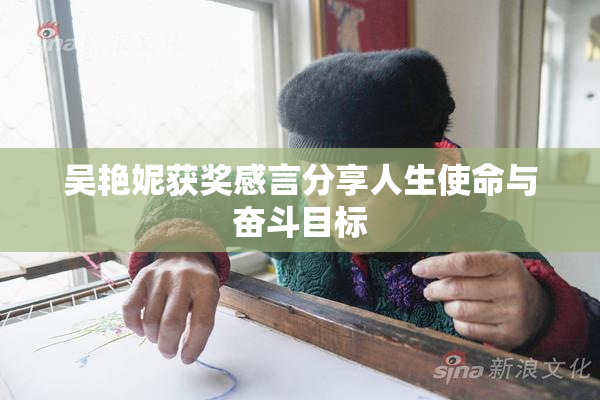 吴艳妮获奖感言分享人生使命与奋斗目标