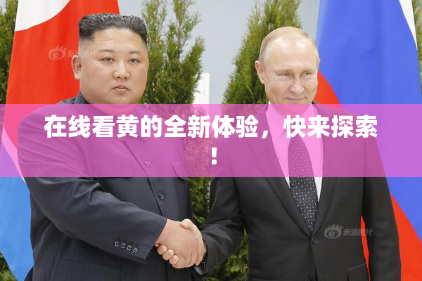 在线看黄的全新体验，快来探索！