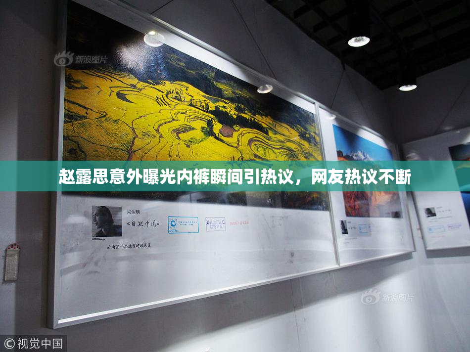 赵露思意外曝光内裤瞬间引热议，网友热议不断