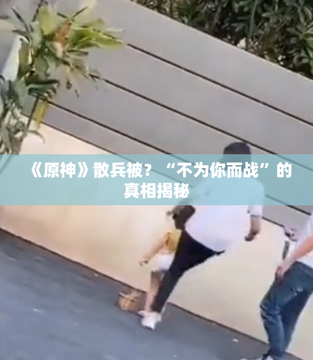 《原神》散兵被？“不为你而战”的真相揭秘