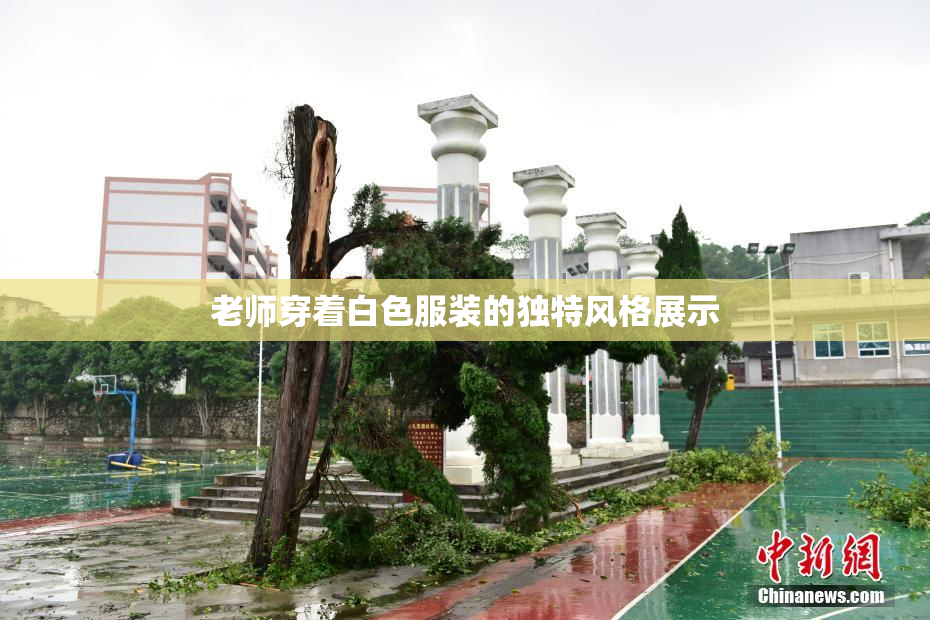老师穿着白色服装的独特风格展示