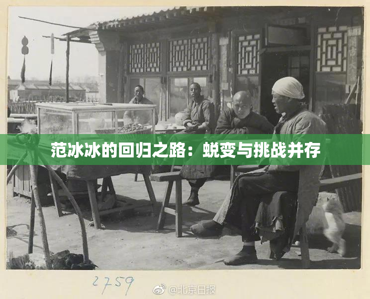 范冰冰的回归之路：蜕变与挑战并存