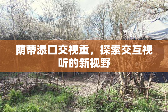 荫蒂添囗交视重，探索交互视听的新视野
