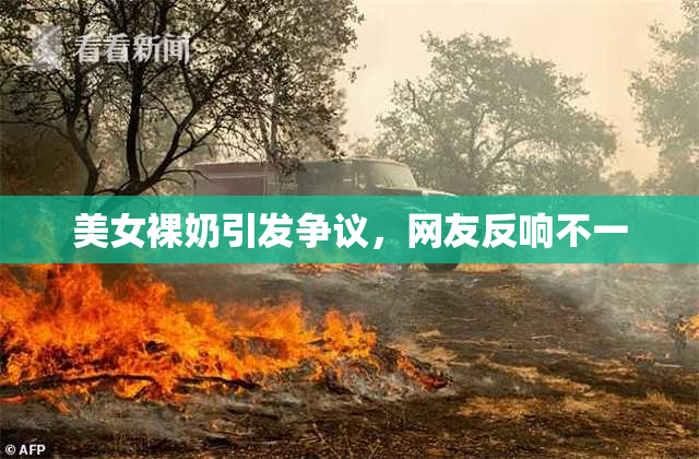 美女裸奶引发争议，网友反响不一