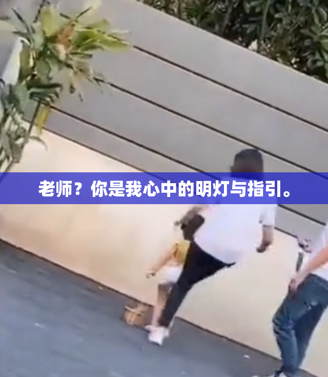 老师？你是我心中的明灯与指引。