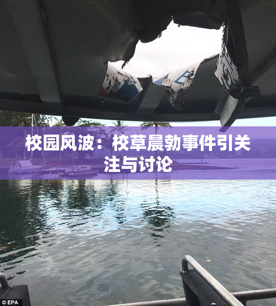 校园风波：校草晨勃事件引关注与讨论