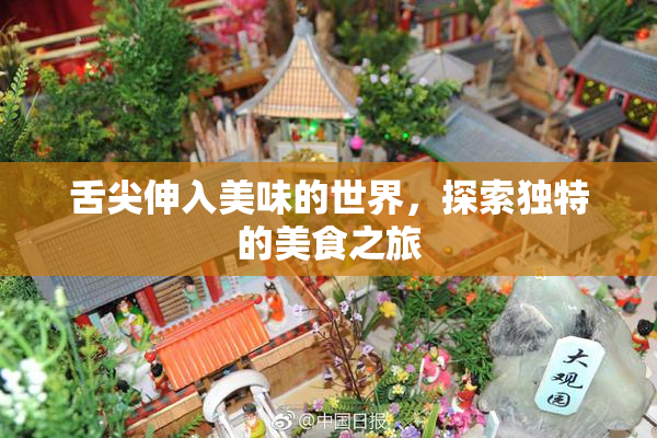 舌尖伸入美味的世界，探索独特的美食之旅