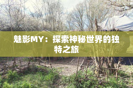 魅影MY：探索神秘世界的独特之旅