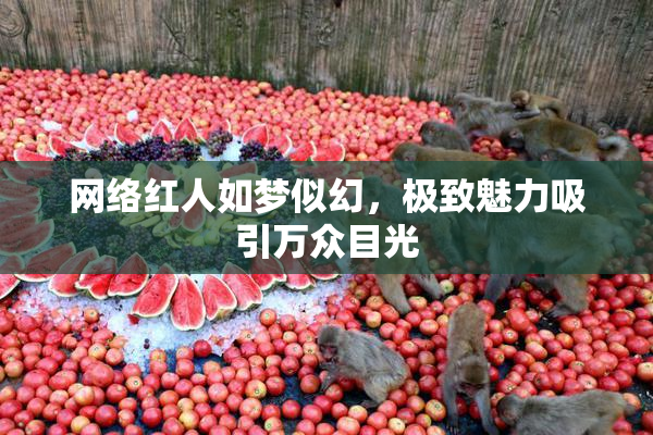 网络红人如梦似幻，极致魅力吸引万众目光