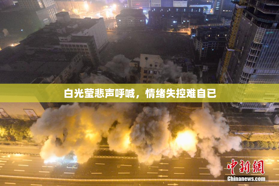 白光莹悲声呼喊，情绪失控难自已