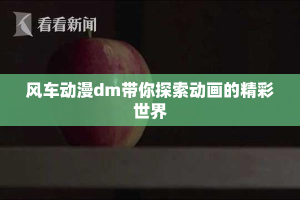 风车动漫dm带你探索动画的精彩世界