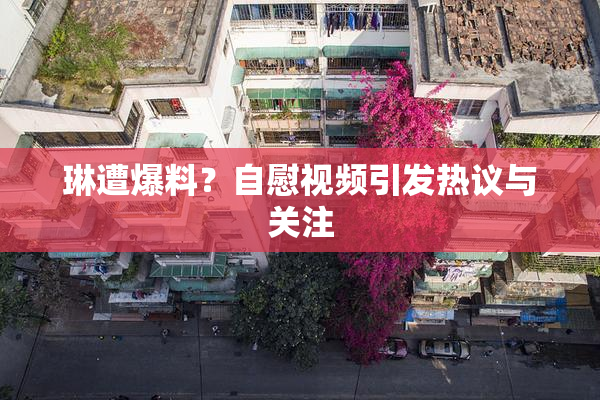 琳遭爆料？自慰视频引发热议与关注