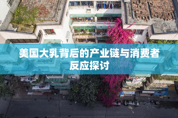 美国大乳背后的产业链与消费者反应探讨