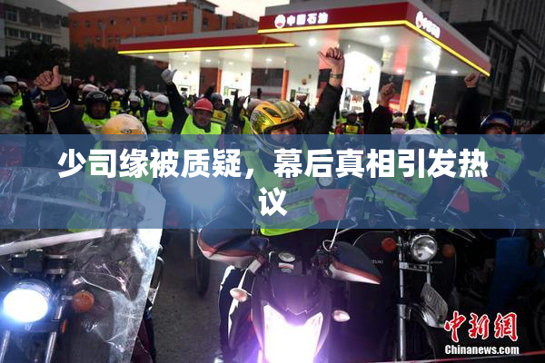 少司缘被质疑，幕后真相引发热议