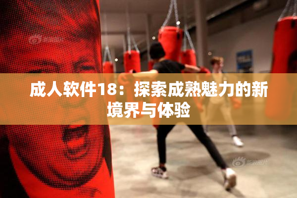 成人软件18：探索成熟魅力的新境界与体验