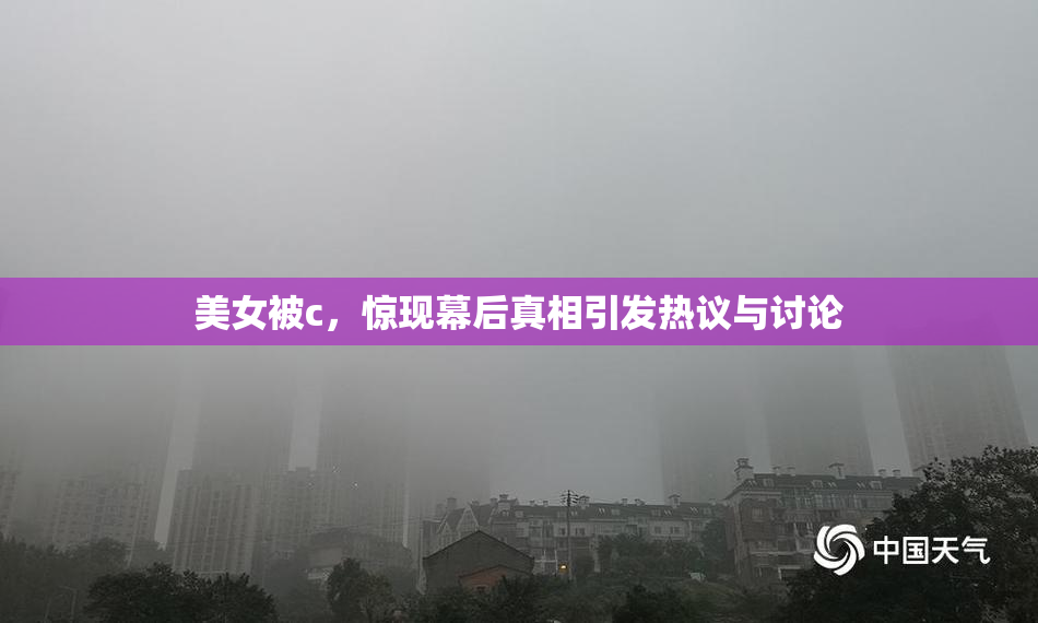 美女被c，惊现幕后真相引发热议与讨论
