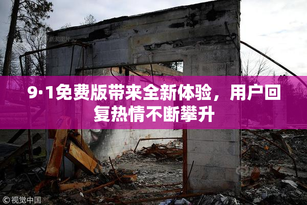 9·1免费版带来全新体验，用户回复热情不断攀升