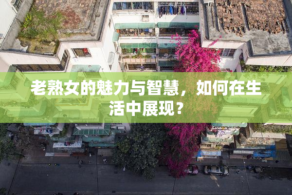 老熟女的魅力与智慧，如何在生活中展现？
