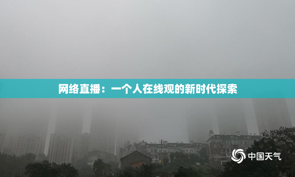 网络直播：一个人在线观的新时代探索
