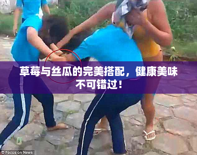 草莓与丝瓜的完美搭配，健康美味不可错过！