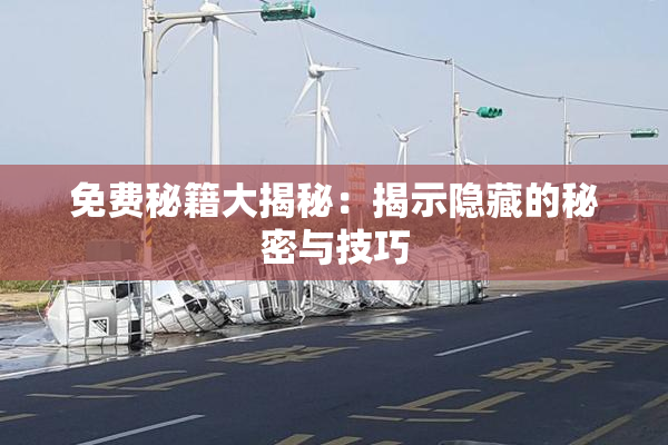 免费秘籍大揭秘：揭示隐藏的秘密与技巧