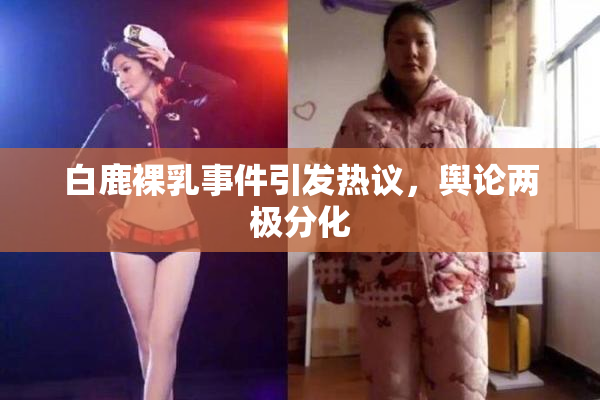 白鹿裸乳事件引发热议，舆论两极分化