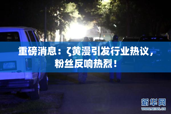 重磅消息：ζ黄漫引发行业热议，粉丝反响热烈！