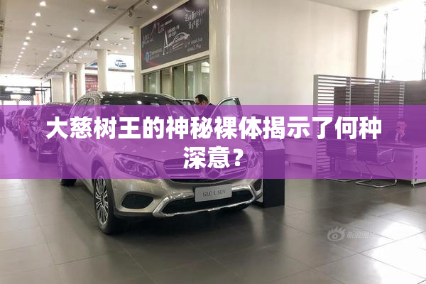 大慈树王的神秘裸体揭示了何种深意？