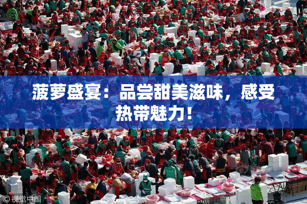 菠萝盛宴：品尝甜美滋味，感受热带魅力！