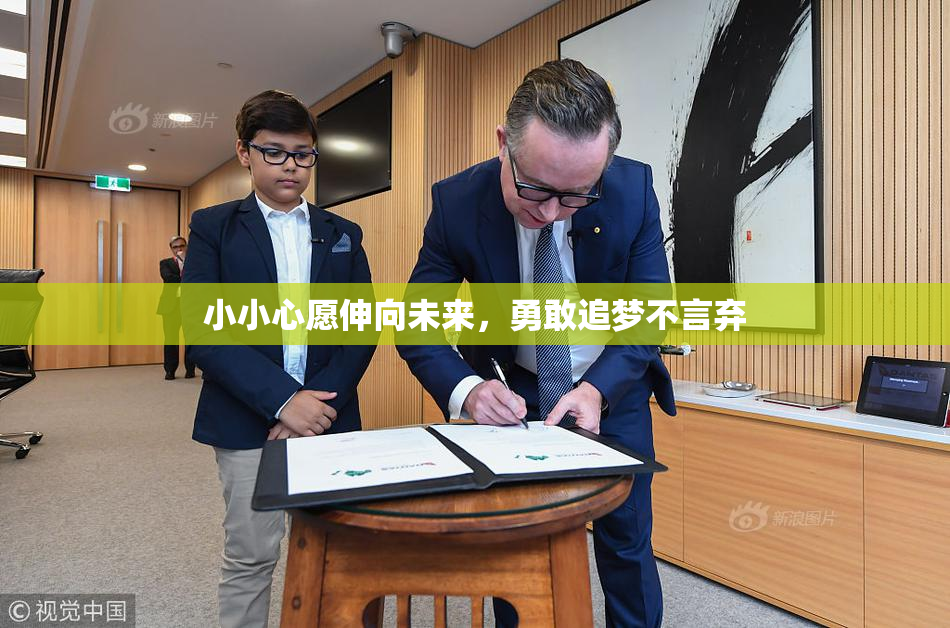 小小心愿伸向未来，勇敢追梦不言弃