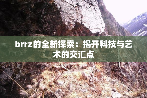 brrz的全新探索：揭开科技与艺术的交汇点