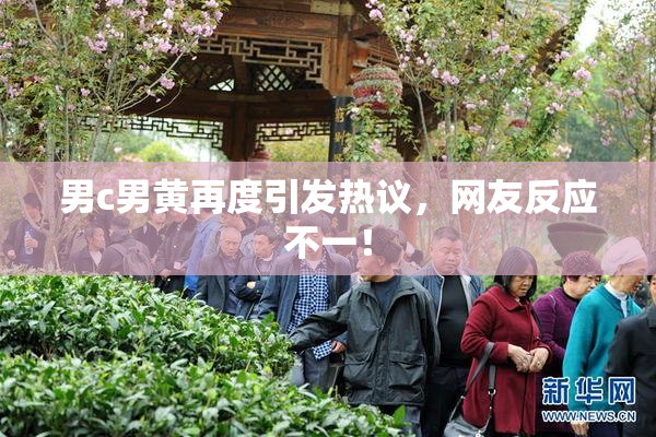 男c男黄再度引发热议，网友反应不一！