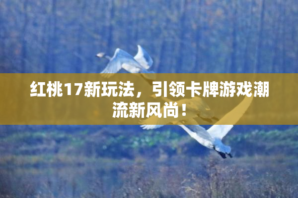 红桃17新玩法，引领卡牌游戏潮流新风尚！