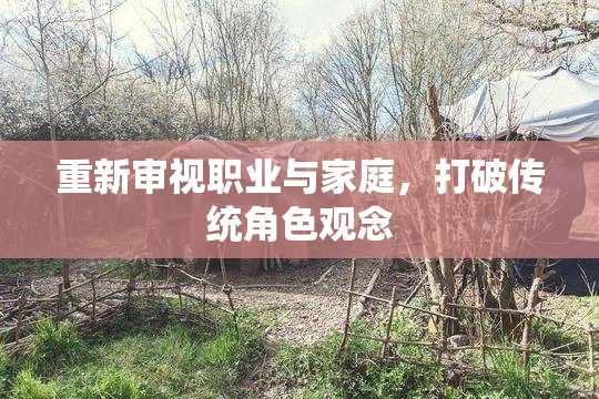 重新审视职业与家庭，打破传统角色观念