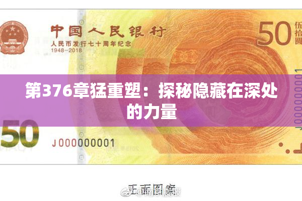 第376章猛重塑：探秘隐藏在深处的力量