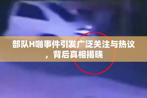 部队H啪事件引发广泛关注与热议，背后真相揭晓