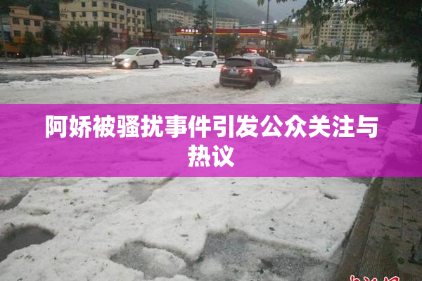 阿娇被骚扰事件引发公众关注与热议