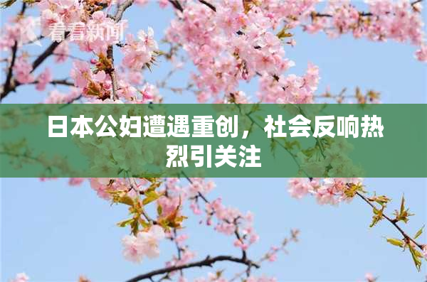 日本公妇遭遇重创，社会反响热烈引关注