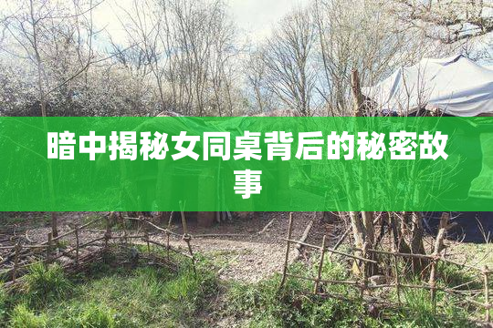 暗中揭秘女同桌背后的秘密故事