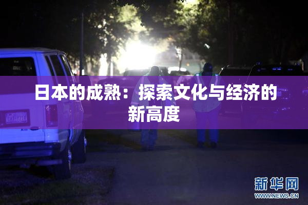 日本的成熟：探索文化与经济的新高度