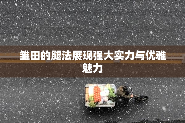 雏田的腿法展现强大实力与优雅魅力