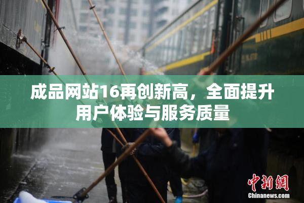 成品网站16再创新高，全面提升用户体验与服务质量