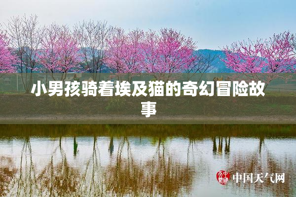小男孩骑着埃及猫的奇幻冒险故事