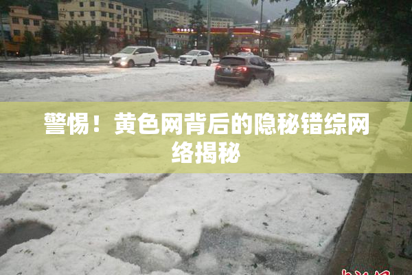 警惕！黄色网背后的隐秘错综网络揭秘
